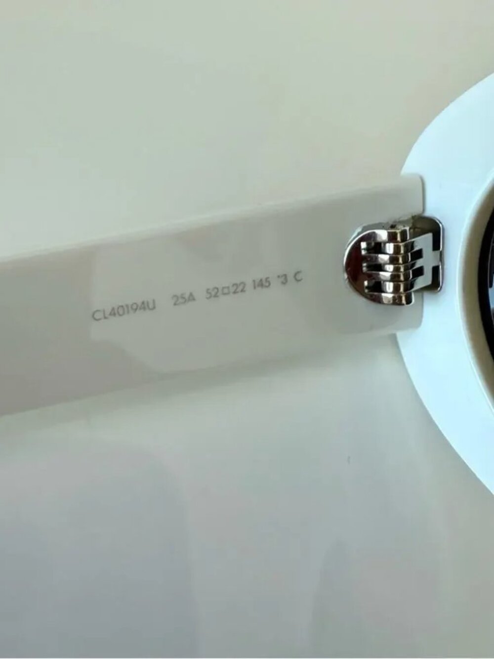 Celine White Sunglasses - Picture 6 of 7